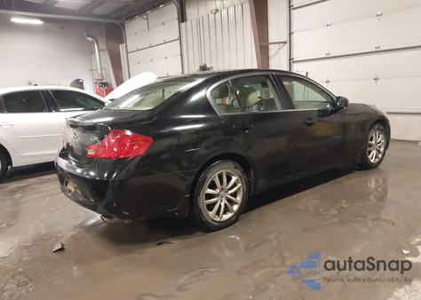 2007 Infiniti G35X from USA, damaged, VIN JNKBV61F57M800276